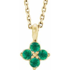 4 leaf clover Small Pendant & Chain