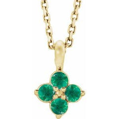 4 leaf clover Small Pendant & Chain