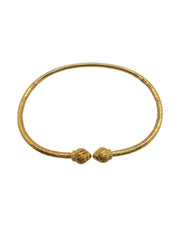 West Indian Bangle - Fancy Head 14kt