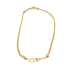 14kt Yellow Gold Anklet