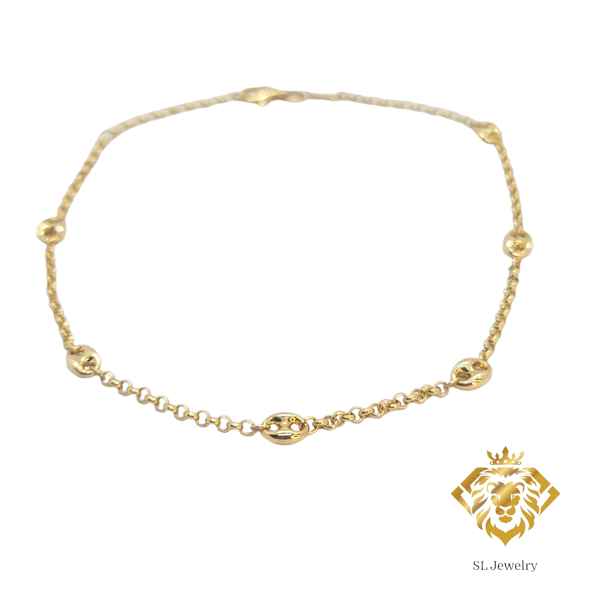 14kt Yellow Gold Anklet