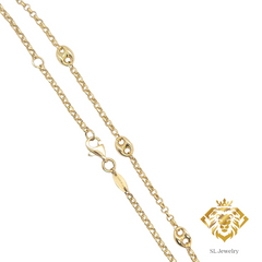 14kt Yellow Gold Anklet