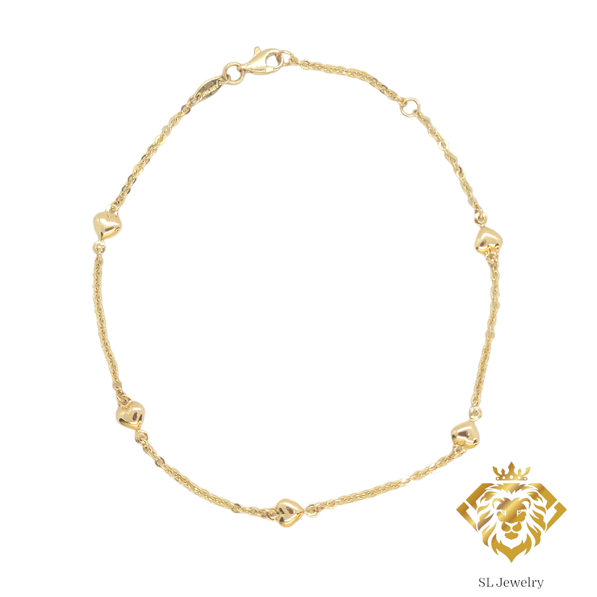 14kt Yellow Gold Anklet