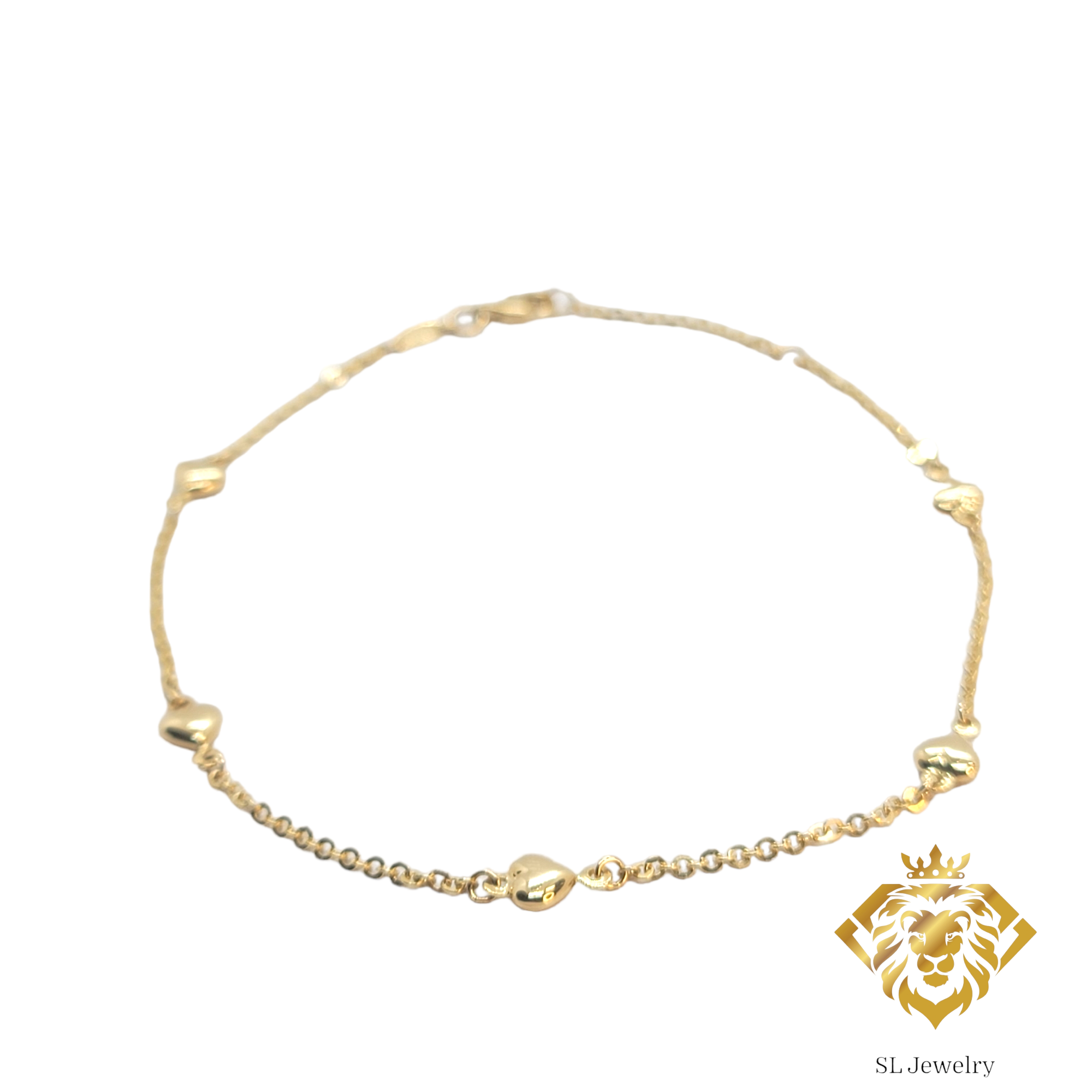 14kt Yellow Gold Anklet