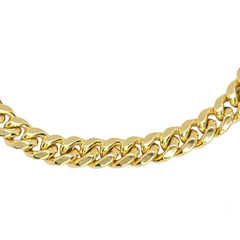 14kt Cuban Link Bracelet 5.5mm (Hollow)