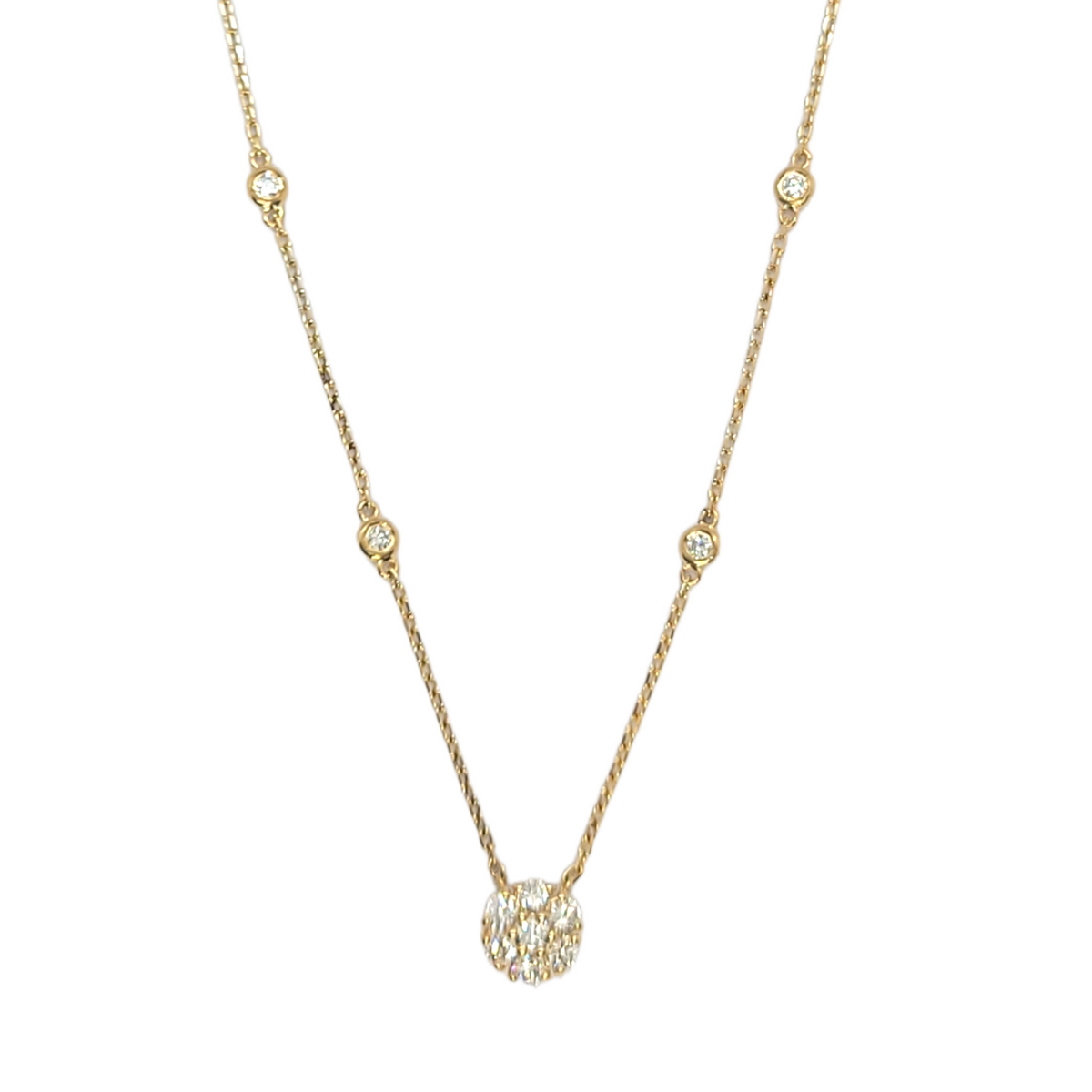 14kt VS Diamond Necklace. Special