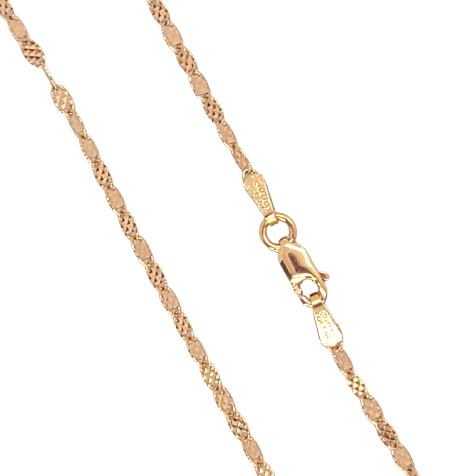 14kt Rose Gold Chain 18"