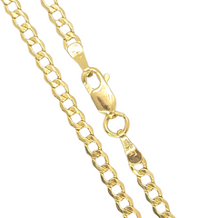 14kt Curb Link Chain 18"