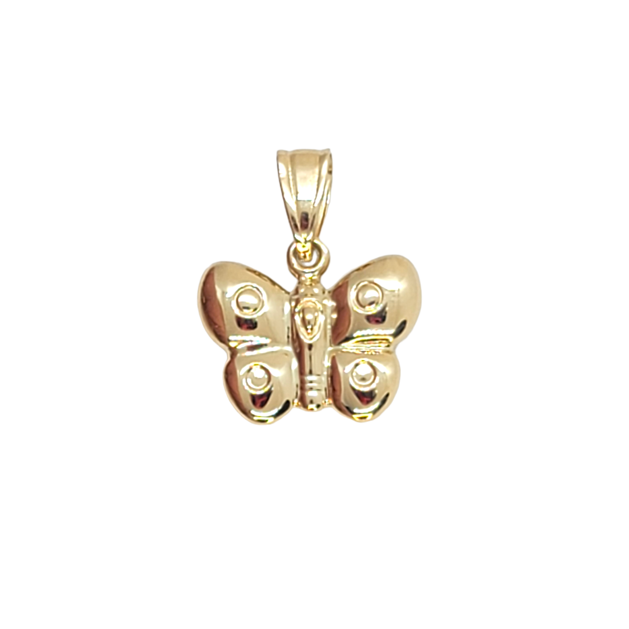 14kt Butterfly Pendant