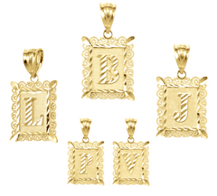 10kt Yellow Gold - Initials