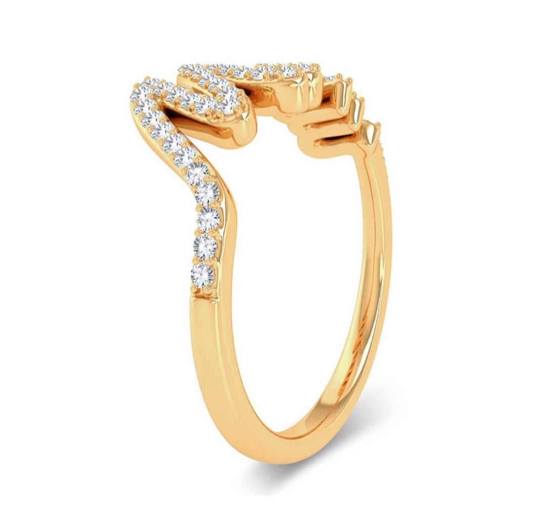 Diamond Mom Ring - 10kt Gold 0.25ct