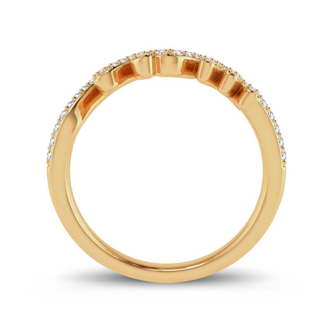 Diamond Mom Ring - 10kt Gold 0.25ct