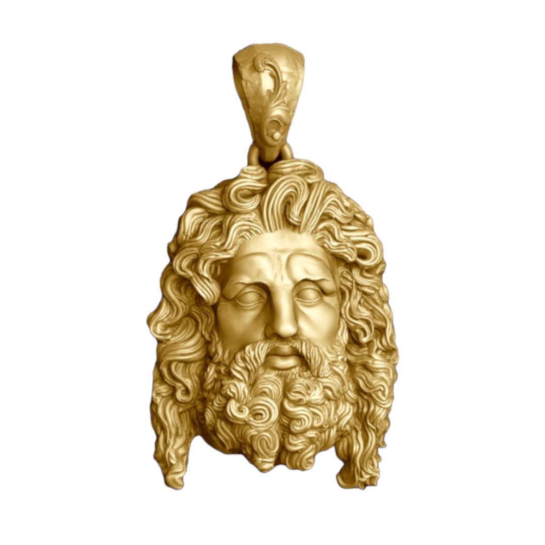 Zeus Pendant - 14kt Gold