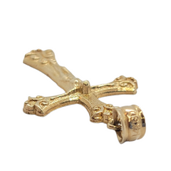 14kt Yellow Gold Crucifix Pendant