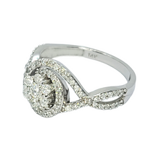 14kt 0.80ct Engagment Ring