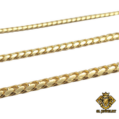 14kt YG Cuban Link Bracelets (Solid) 4mm/5mm/6mm