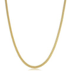 10kt Yellow Gold Franco Link Chain 2.2mm